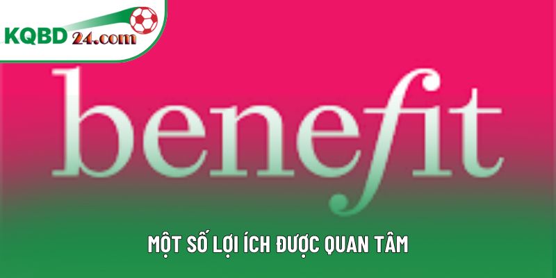 Một số lợi ích được quan tâm